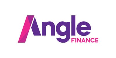 Logo of Angle Finance with stylized 'A' and purple text.