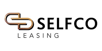 Logo of SelfCo Leasing with a stylized 'S' icon.