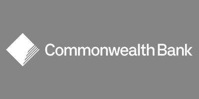 Commonwealth logo on a gray background.
